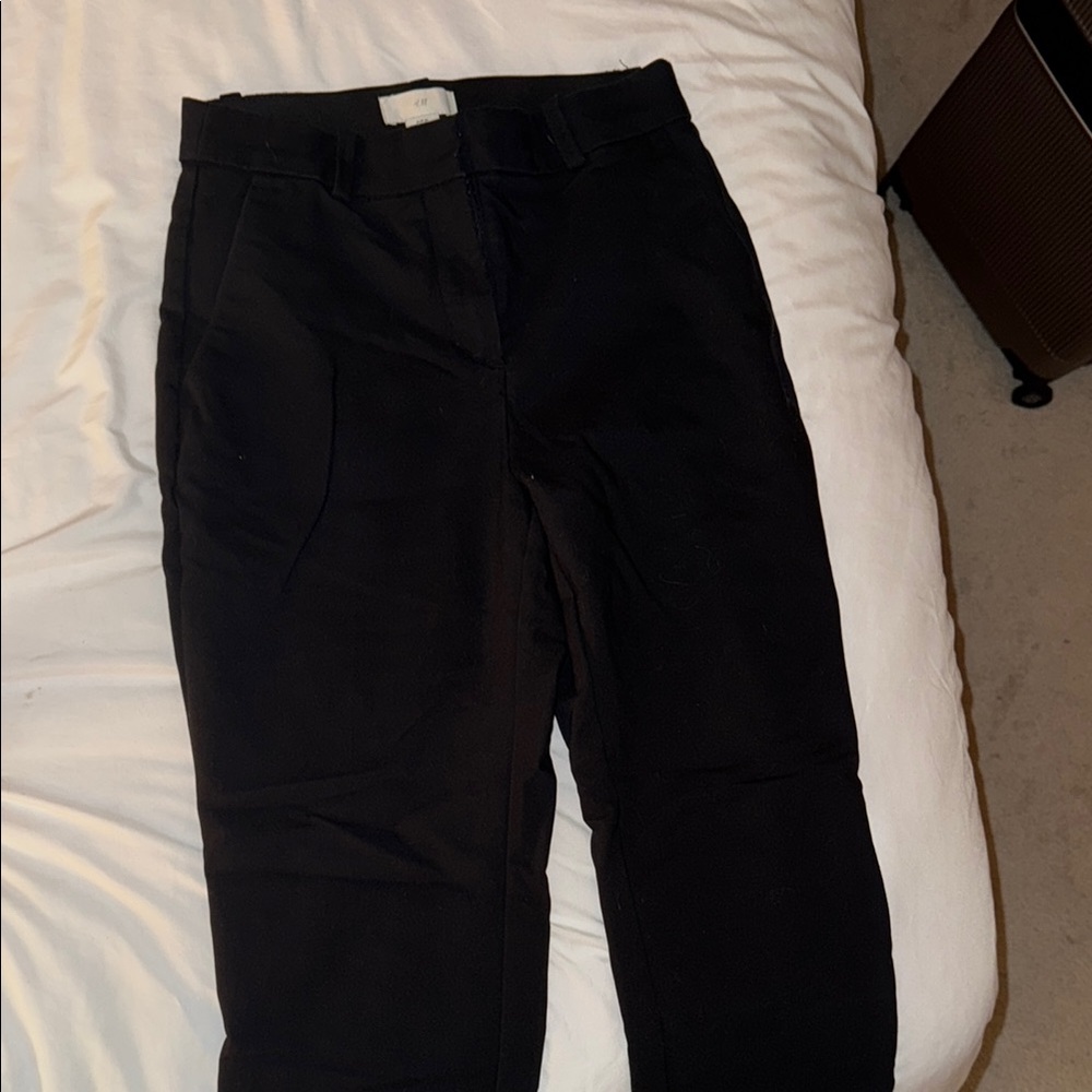 Classic Black Trousers
